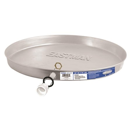 Ez-Flo Eastman Eastman 4000427 2.75 in. Aluminum Water Heater Pan 4000427